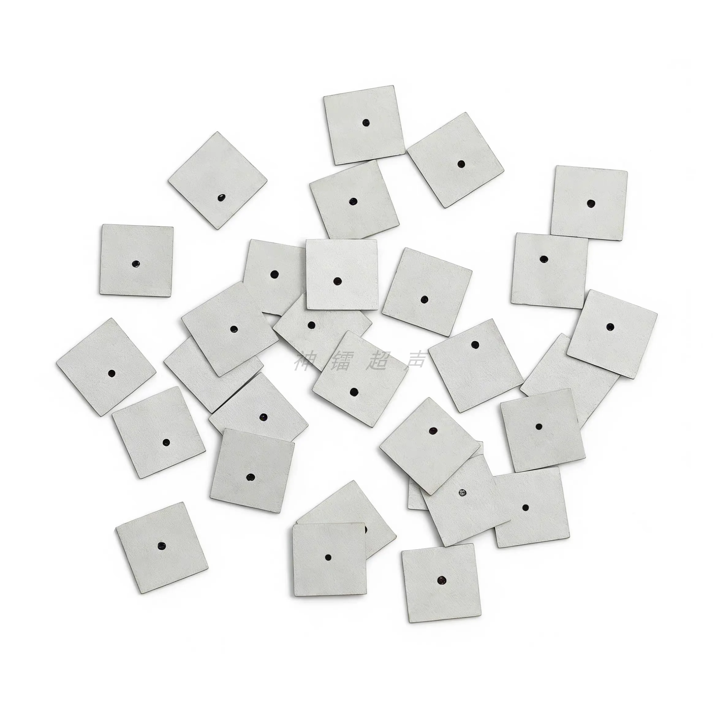 10pcs PZT5H Square Piezoelectric Ceramic Wafer Ultra-Thin 0.2mm 0.1mm 0.15mm SMD Cantilever Mount Experimental Piezoelectric PZT
