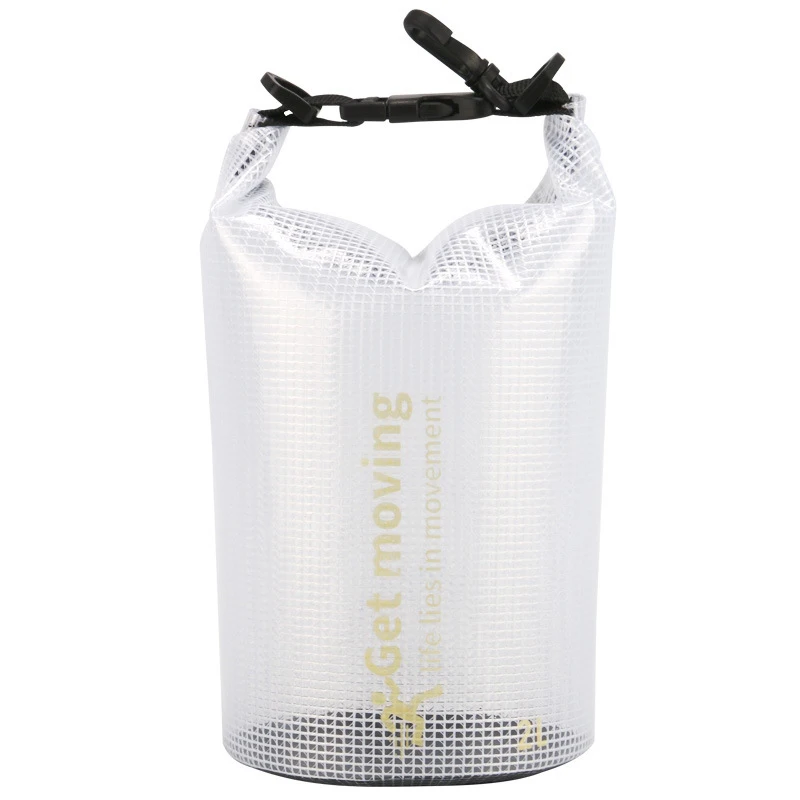 2L Drifting PVC Mesh Bags Outdoor Swimming Dry Bag Lightweight Waterproof Phone Pouch Floating Boating Kayaking Camping Bags