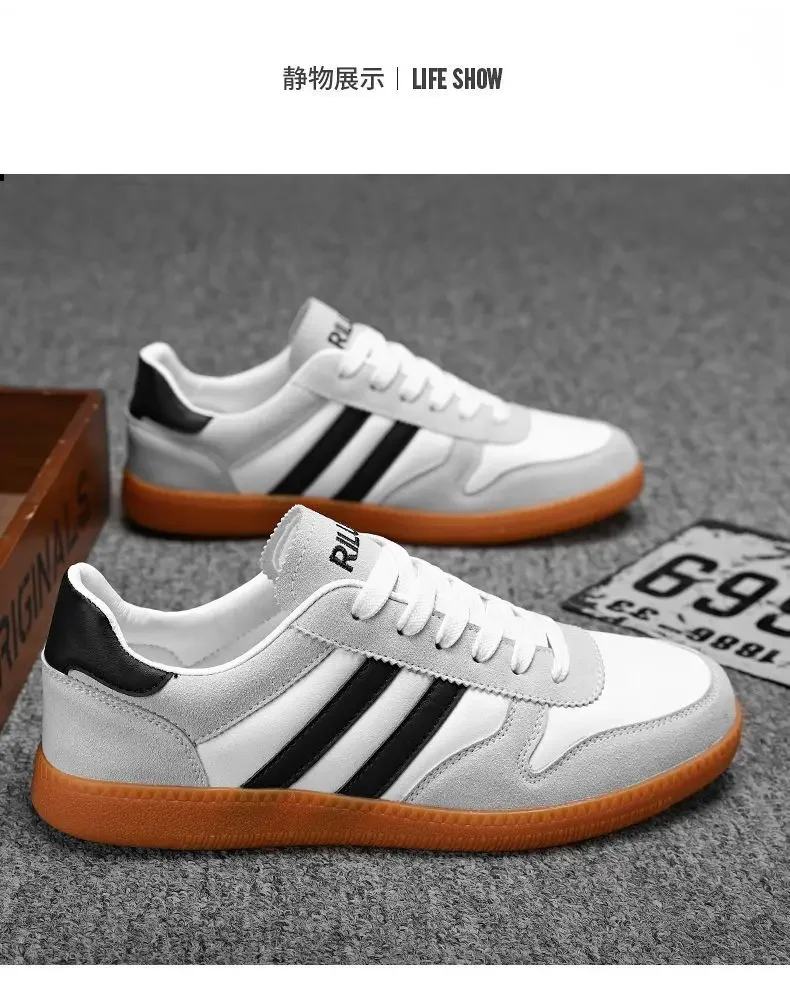 2026 BESTSELLER Herren-Sneaker Trendige Frühlings-Atmungsaktive Modische Boardschuhe mit Dicker Sohle Vielseitige Weichsohlen-Freizeitschuhe – Detail 6