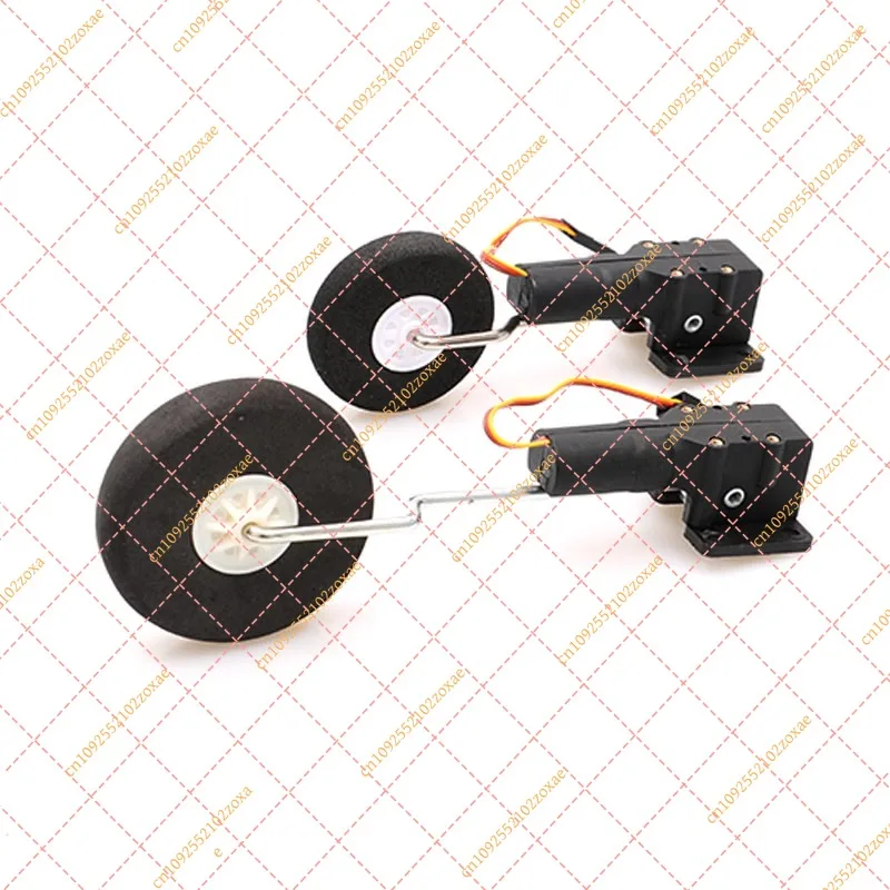 

2 Pack 25g Metal Worm Servo Electric Retract Landing Gear 113mm 77mm RC Plane Fixed Wing Spare Parts