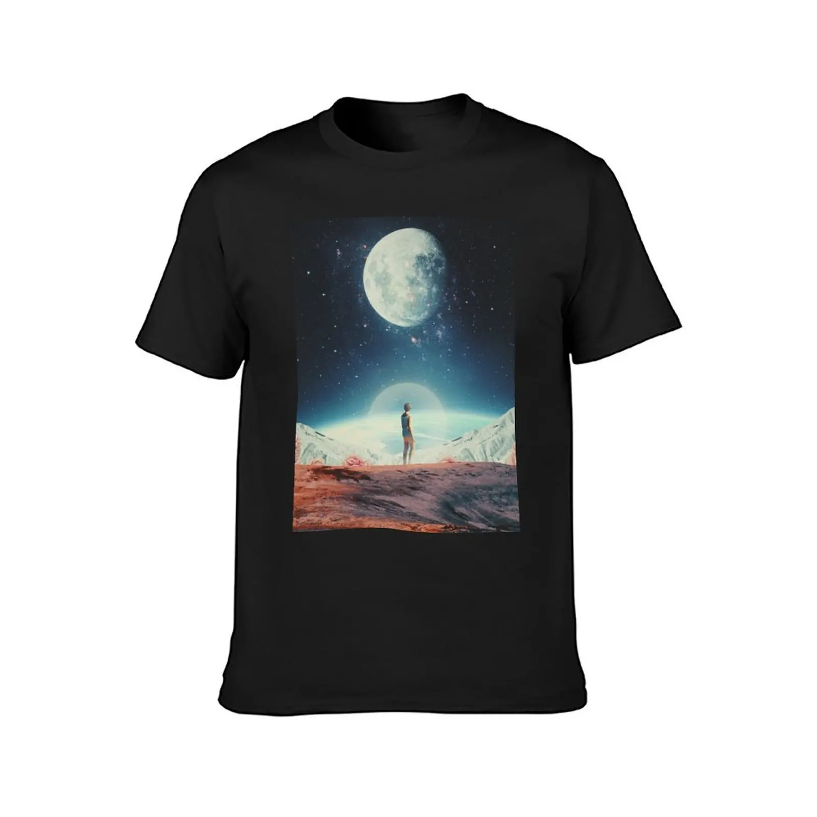 Somewhere between Sometime & Eternity T-Shirt graphics summer clothes plain t shirts men