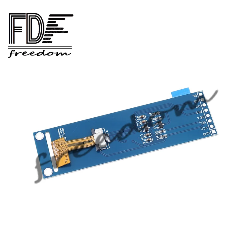 FDF 2.25 بوصة TFT LCD ST7789 شاشة صغيرة 76*284 وحدة LCD عرض كامل SPI شاشة ملونة