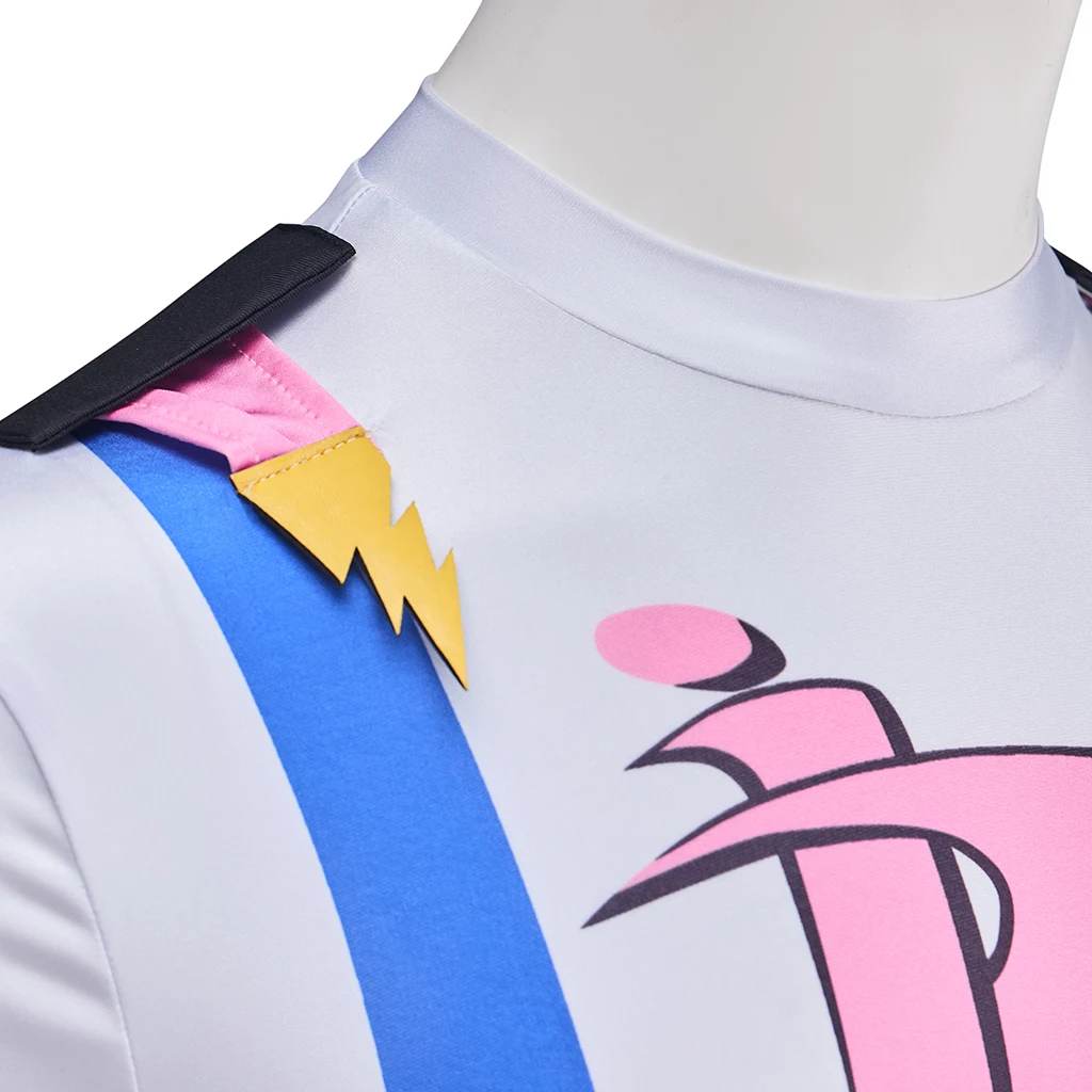 GTA5 الخالص الغضب تأثيري حلي ثلاثية الأبعاد طباعة ارتداءها مع قفازات الرأس الوردي مجموعة كاملة الرجال هالوين كرنفال حفلة الزي #5