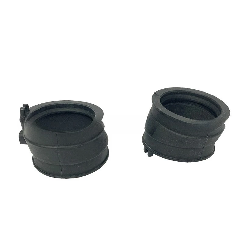 

2Pcs Carburetor Intake Boot Connectors - Fuel Air Manifold Joint for 400-600cc Cruisers