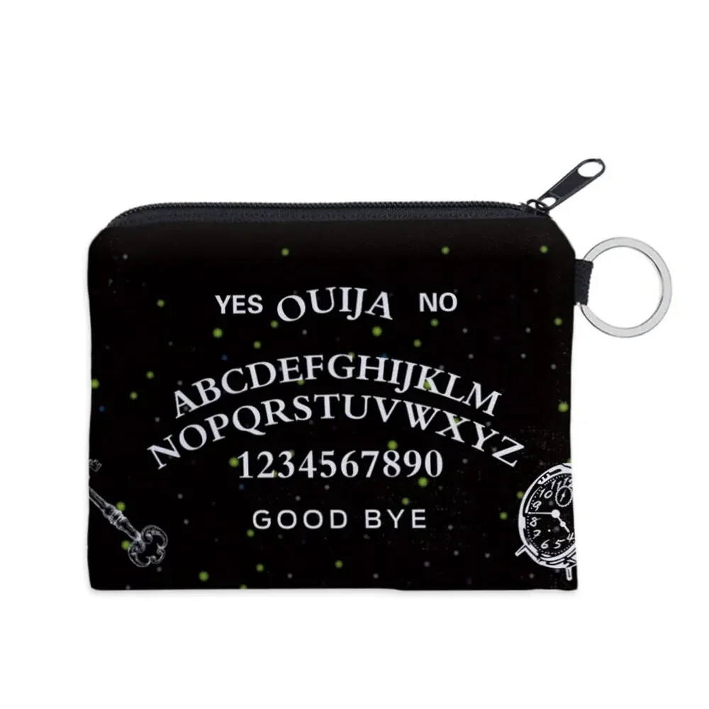 Girl's Coin Purse Digital Print Textured Coin Pouch Multifunctional Large Capacity Key Card Holder Coin Bag For Girls