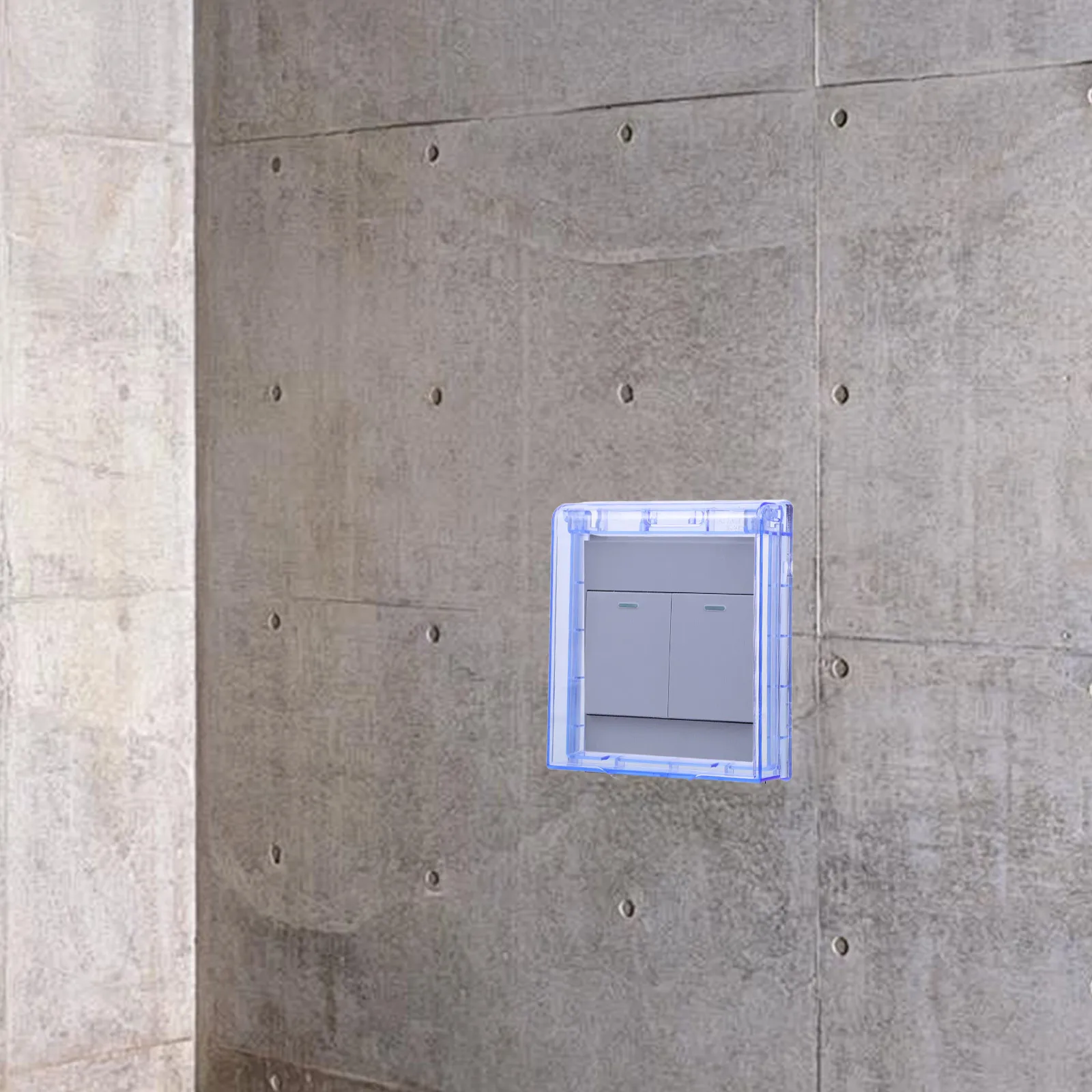 

3Pcs Bathroom Switch Waterproof Cover Adhesive Clear Protective Wall Socket Safety Shield Light Switch Protector