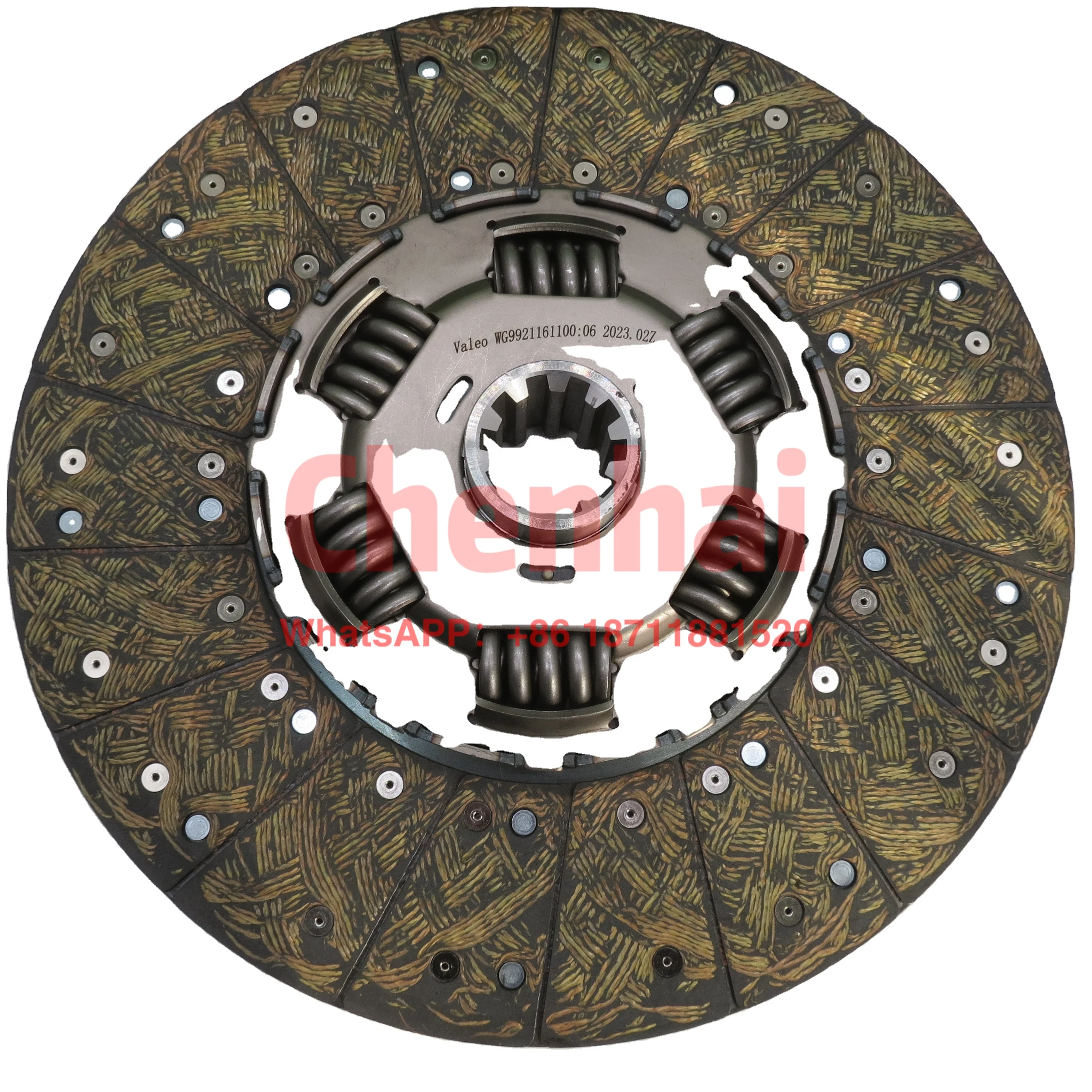 

Heavy Duty Truck Spare Parts Clutch driven disc WG9921161100 clutch driven plate WG9921161100