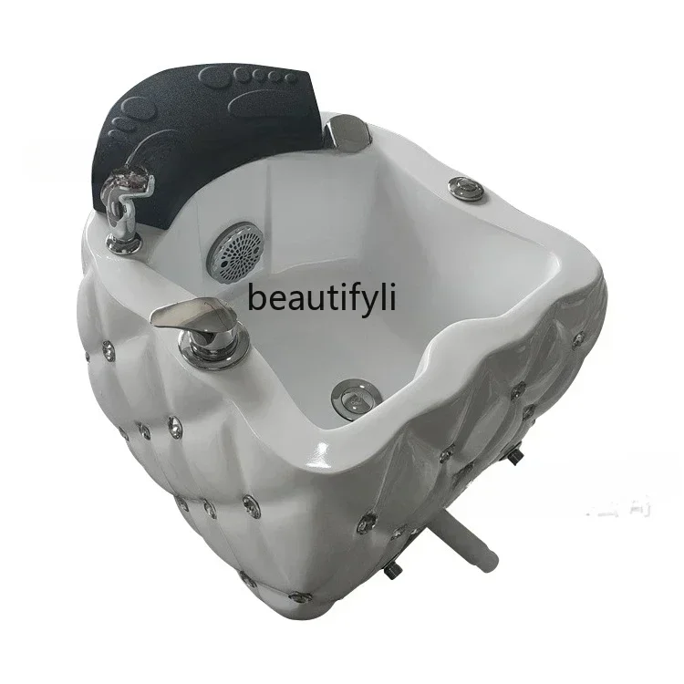 ss7486 new styleElectric foot therapy basin, foot chair, foot bath, diamond-encrusted fiberglass basin, surf colorful lights