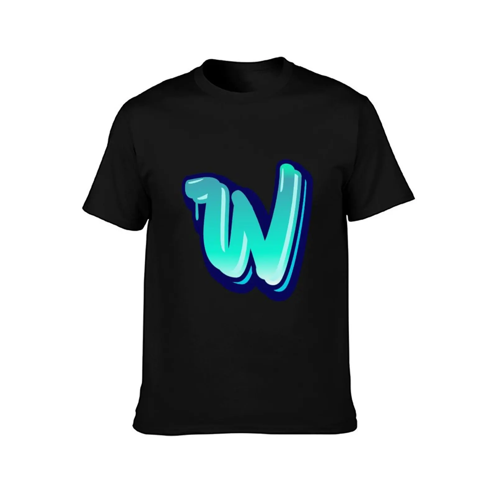 Alphabet W graffiti artwork Graffiti Letters Letter W capital letter W graffiti alphabet W T-Shirt Vintage Graphic Print