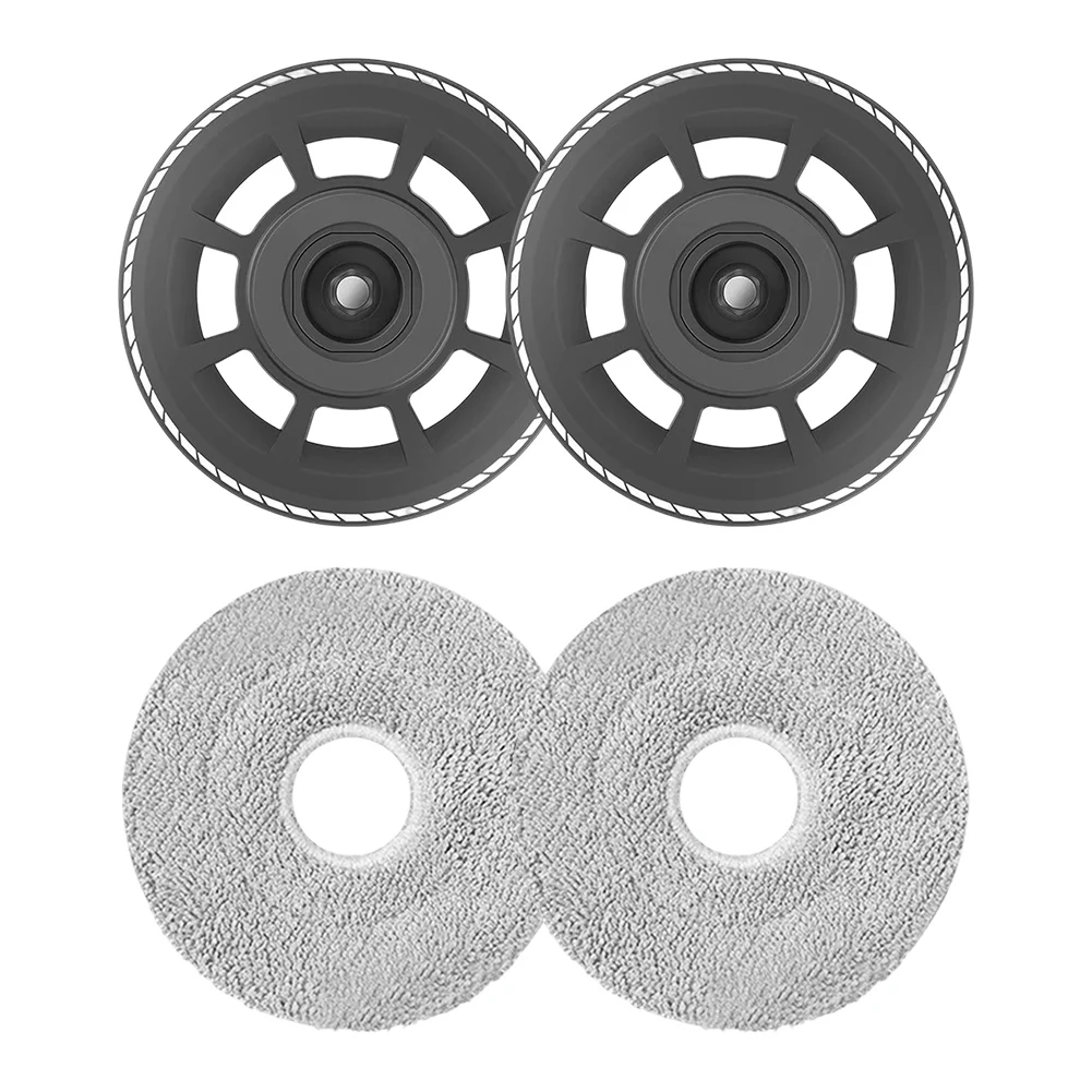 2 Pack Mop Cloth Holder Brackets for Dreame for m50 Ultra Robotic Vacuum Cleaner with Integrated Water Locking Function