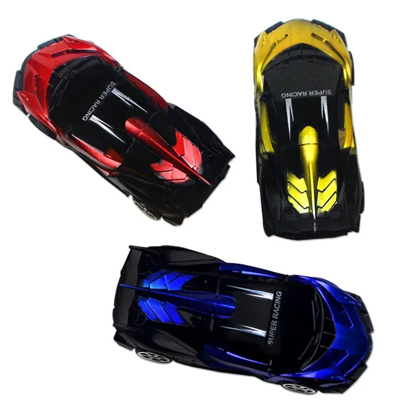 1PC Creative Children's PVC Supercar Model Toy Fashion Pull Back Car Children's Entertainment Vehicles Toys Collection Gift Toys