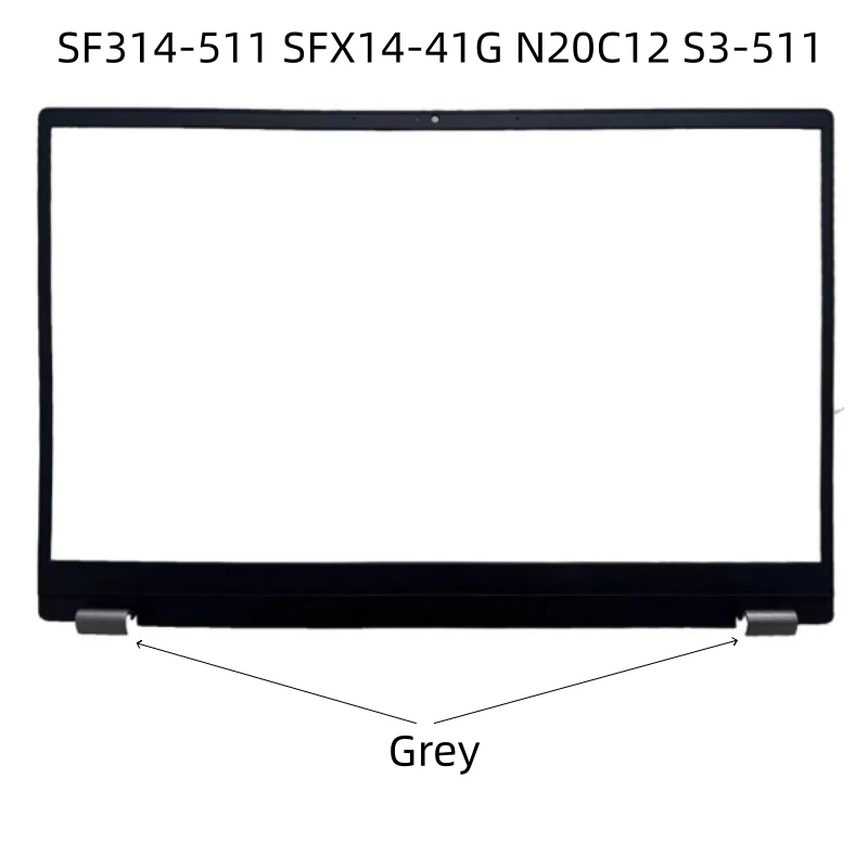 New LCD Bezel Frame For Accer SF314-511 SFX14-41G N20C12 S3-511 LCD Back Cover Screen Lid Cap
