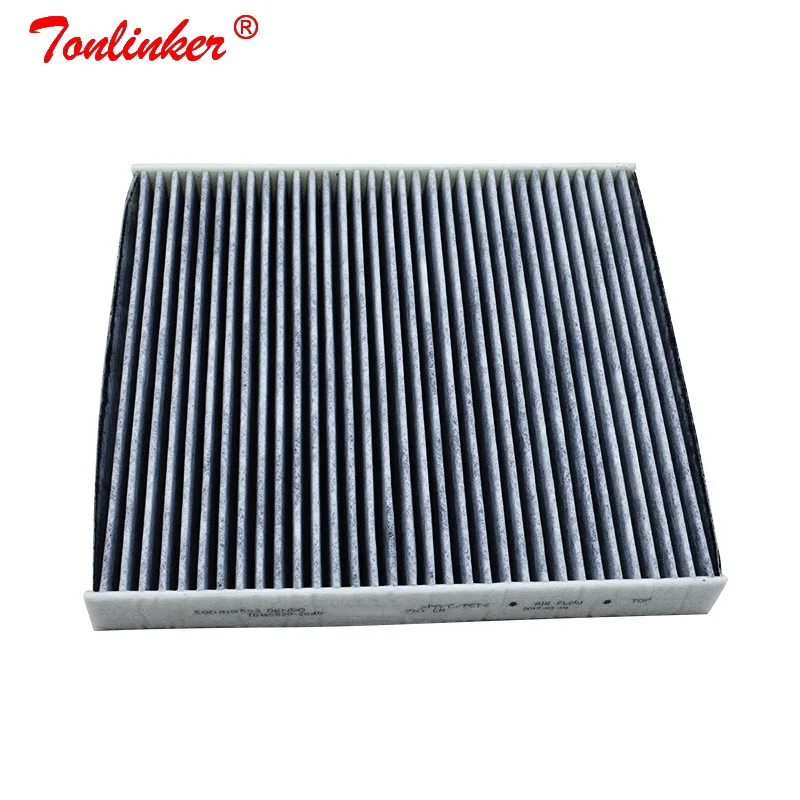 Car Cabin Filter 5Q0819653 For Teramont Tiguan Mk2 2016-2020 Tharu Golf 7 MK7 2013-2019 Model Multiple filtering Carbon Filter