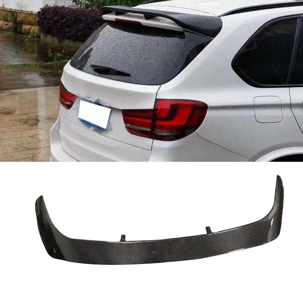 

VACOMUL Carbon Fiber Car Rear Roof Spoiler Tail Wings For BMW X5 F15 2015-2018 Trunk Kits FRP Car-Styling