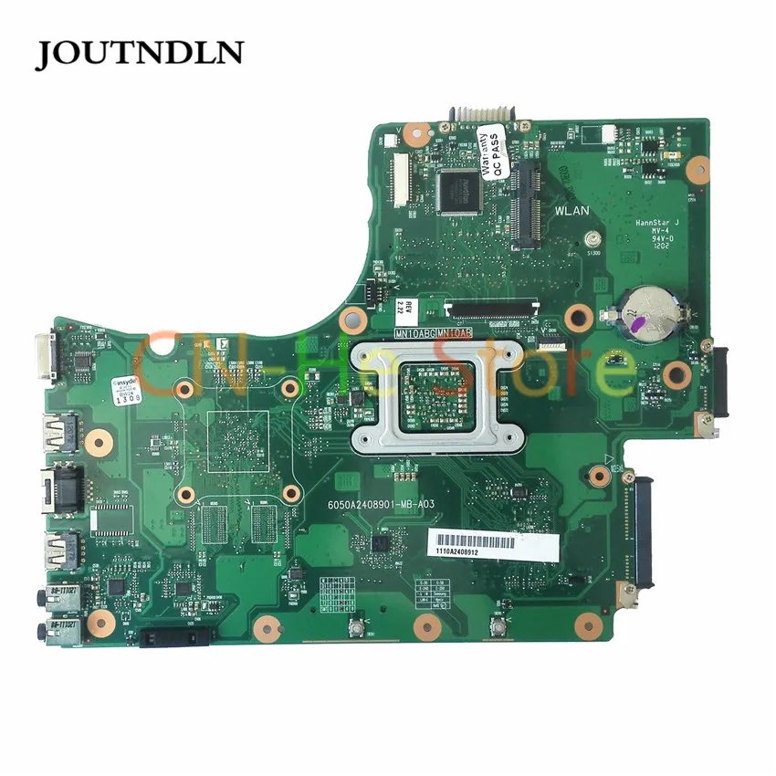 FOR TOSHIBA SATELLITE C655D Laptop Motherboard V000225210 6050A2408901-MB ddr3 W/ for E-300 Cpu