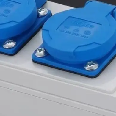 IP54 Wall Distributor 16A 3 Gang For Schuko Socket Waterproof Power Outlet Box For Outdoor Industrial Construction Site