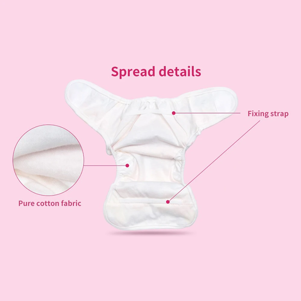 Accesorios para pañales de muñecas Reborn, paquete de 4 piezas apto para muñecas Reborn de 17-24 pulgadas, ropa interior para recién nacidos, reutilizable y lavable