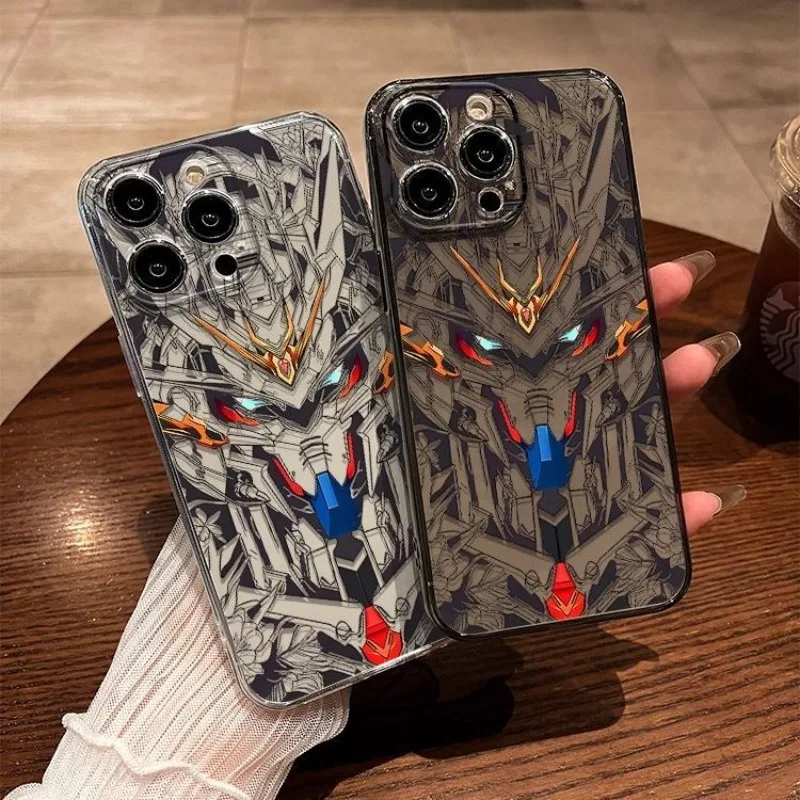 

Anime Peripheral Gundam Cool Mobile Phone Case Suitable for IPhone 12 17 Air Pro 16 15 14 13 ProMax Plus Protective Case Gift