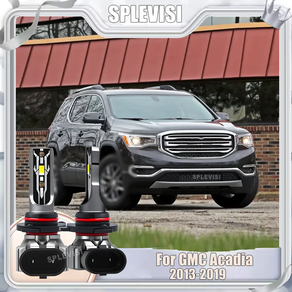 

2 шт., 7500 лм, светодиодные фары HIR2 9012, 12 В, csp, автомобильные лампы, 2-летняя гарантия, для GMC Acadia 2013, 2014, 2015, 2016, 2017, 2018, 2019 гг.