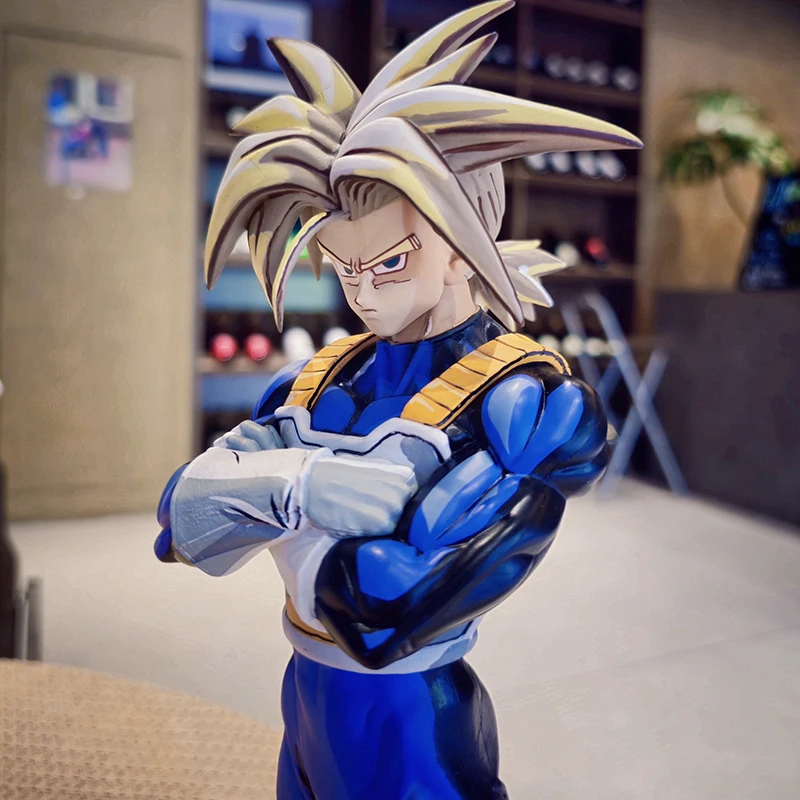 32cm CT Toy Trunks Figures Torankusu Figurine Dragon Ball Anime Figure Comic Version Model Statue Collection Ornament Boy Gift