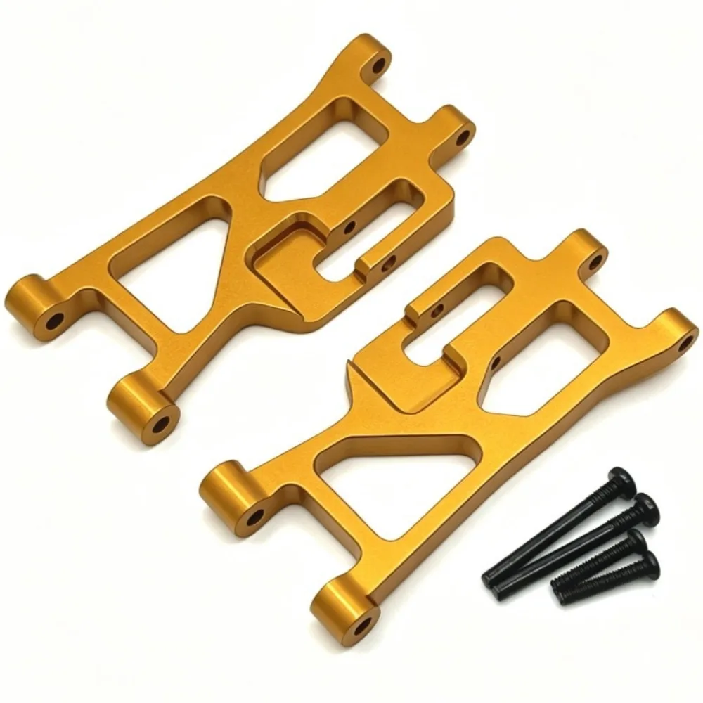 Applicable To MJX 1/14 14209 14210 Remote Control Car Metal Rear Lower Suspension Arms Upgrade Parts