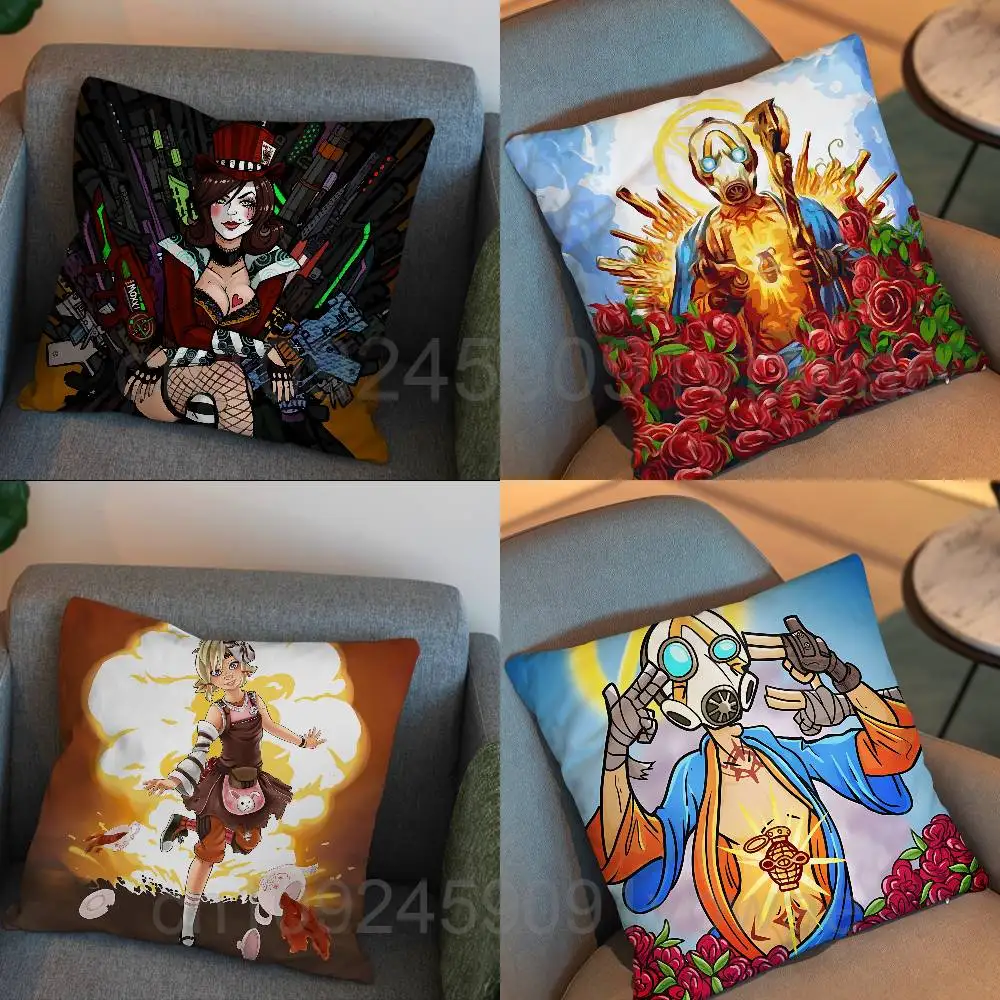 Mad Moxxi Lilith Borderlands Cushion Cover Suitable For Sofa Car Bedroom Office Cushions Decorative Pillow Case