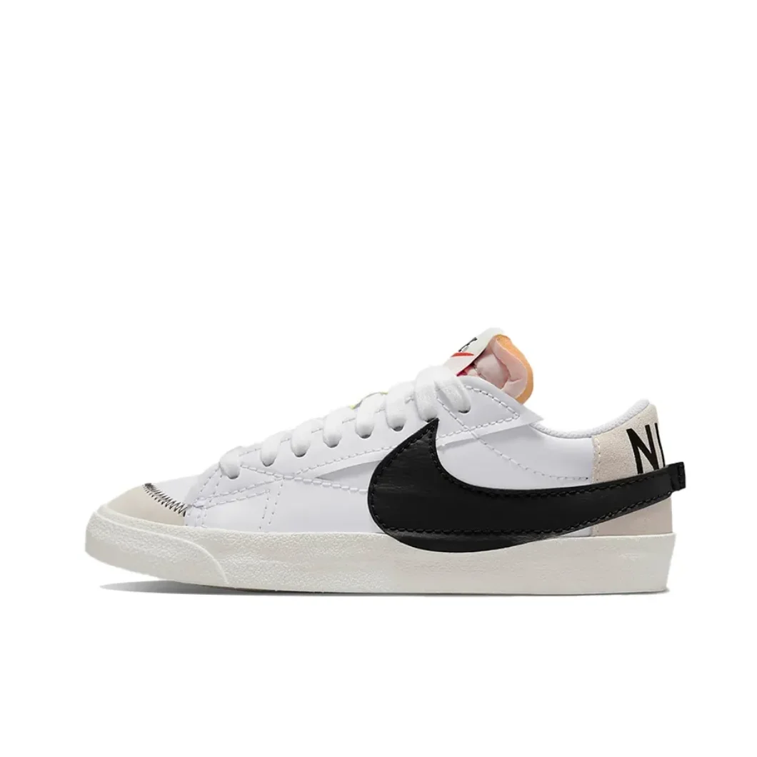 Nike New Blazer 77 Jumbo Sneakers da uomo e da donna Comfort scarpe da tavolo traspiranti Ammortizzazione e resistenza all'usura Scarpe bianche e nere