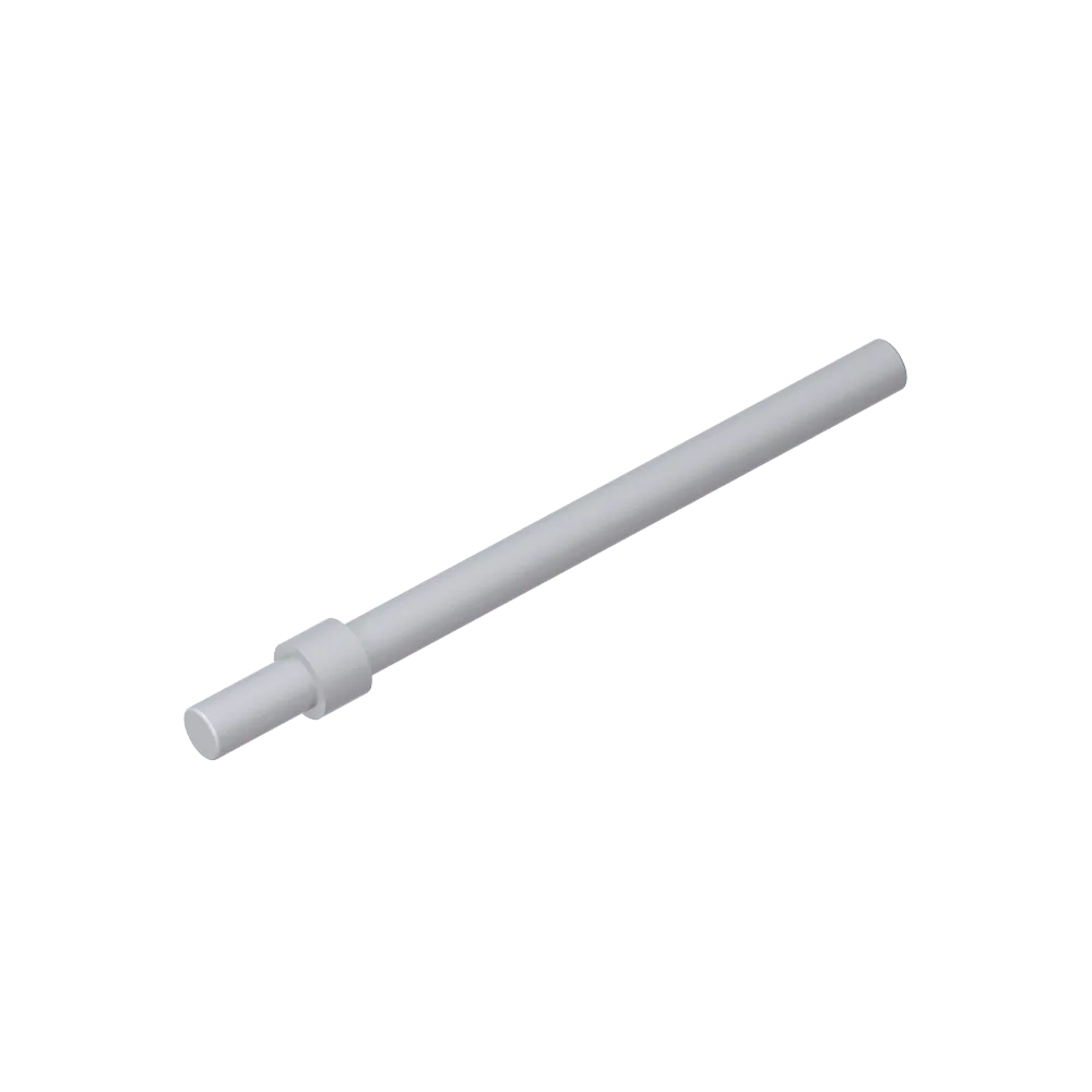 Gobricks GDS-905 Bar 6L mit Anschlagring, kompatibel mit Lego 63965, technischen DIY-Bausteinen für Kinder