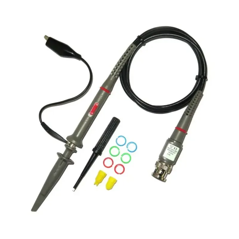 Oscilloscope Probe P6100 100MHz X1 X10 Oscilloscope Clip Probe 100% Brand New High Quality