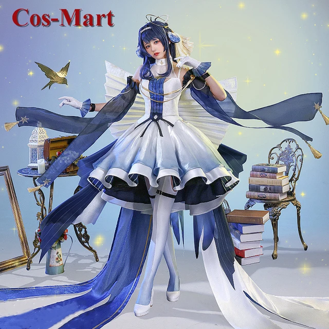 Cos-Mart Game Arknights Astesia Cosplay Costume Sweet Gorgeous