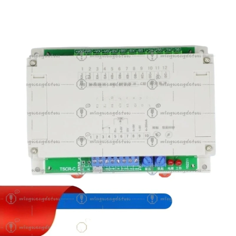 Three-phase SCR trigger board, phase shift thyristor trigger, rectification voltage regulation speed control soft start