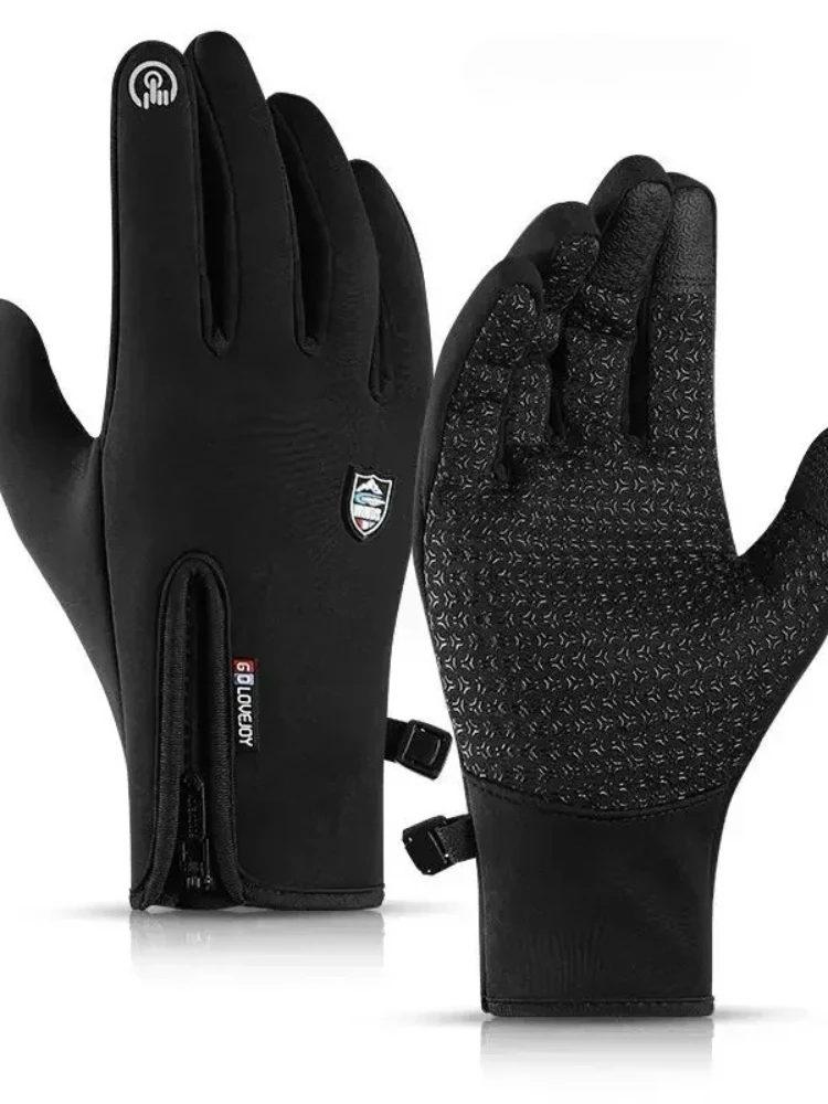 AliExpress MIJIA Xiaomi Winter Thermal Gloves Waterproof Windproof Outdoor Sports Warm Cycling Gloves Heated Gloves Touchscreens Winter for Adult