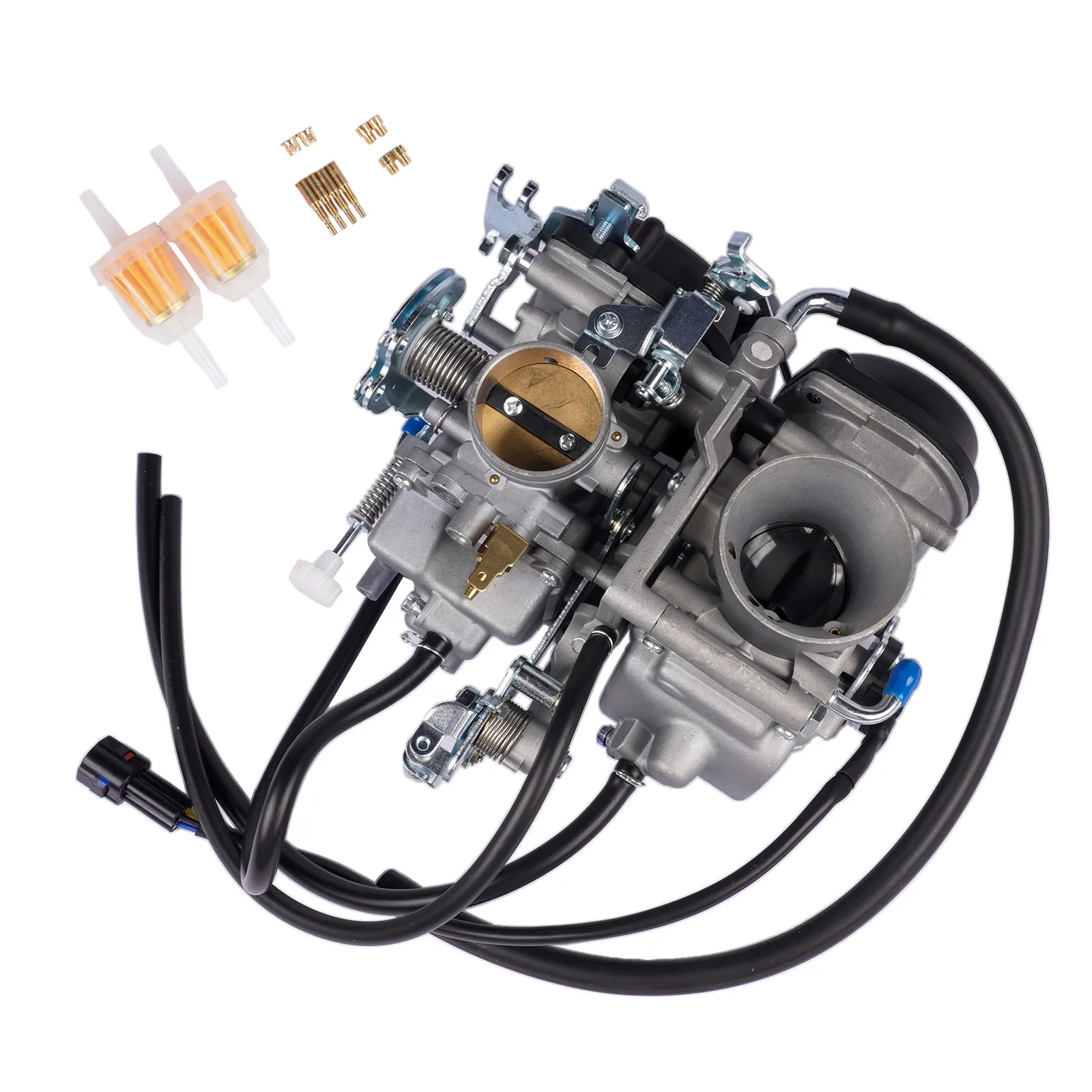 AP02 New Carburetor for Yamaha V Star 1100 Custom Classic Silverado XVS1100 XVS1100AW 1999-2009 5EL-14900-20-00 5EL-14900-21-00