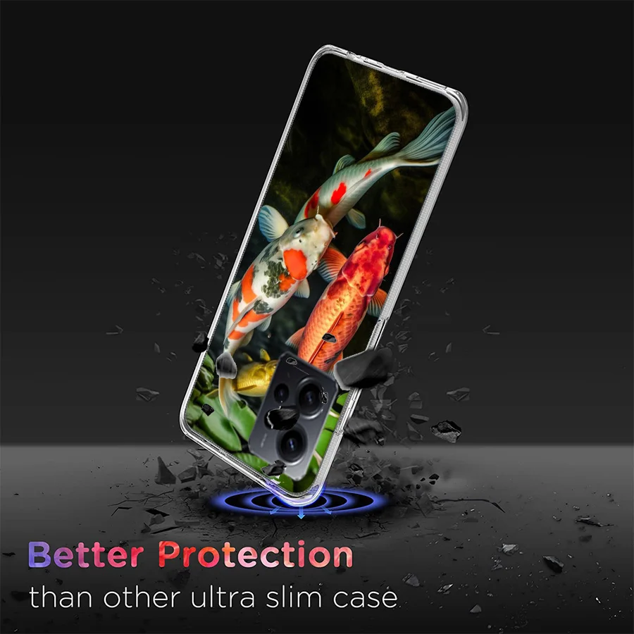 High End Ornamental Fish and Koi Carp Cover Case For Xiaomi Redmi Note 12S 12 11 Pro Plus 11T 11S 10 5G 10S 9 9T 9S 8 8T 7 5A Pr