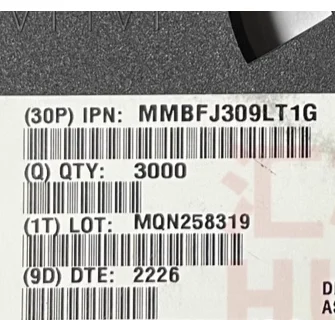 200PCS/LOT MMBFJ309LT1G MMBFJ309 6U SOT-23 100%  Original  New