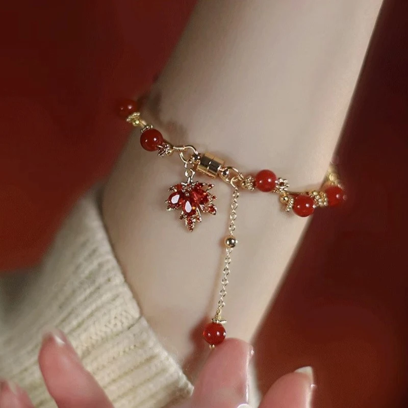 Cosplay Bracelet Women Chinese Style Retro Pendant Beads Bracelets Fashion Unique Exquisite Charm Bracelet Jewelry Accessories image 3