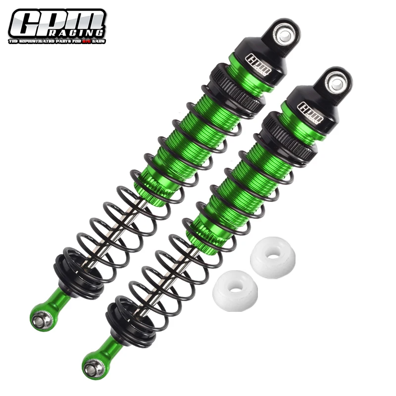 GPM Aluminum Rear Adjustable Spring Dampers For LOSI 1/10 Rock Rey Baja Rey