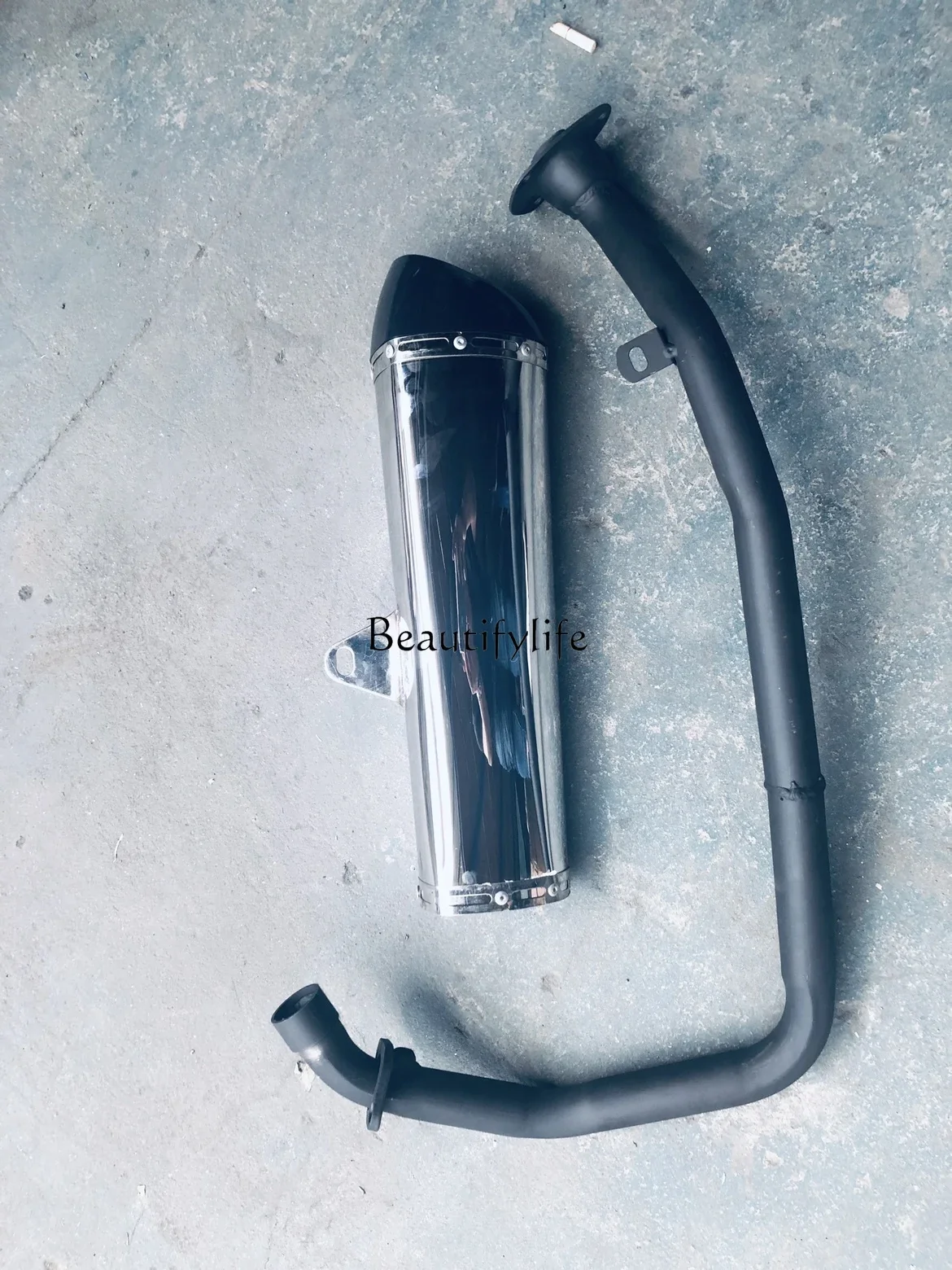 JJ partsBaodiao 200 Party Ninja Exhaust Muffler V6R3 Motorcycle Accessories