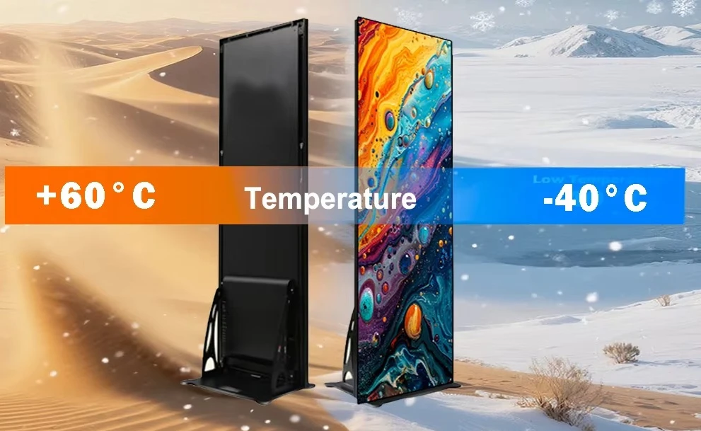 P1.538 Indoor Led Poster Screen  LED Display Screen Mirror Poster Clothing Store High Brush Floor Creative LED Advertising