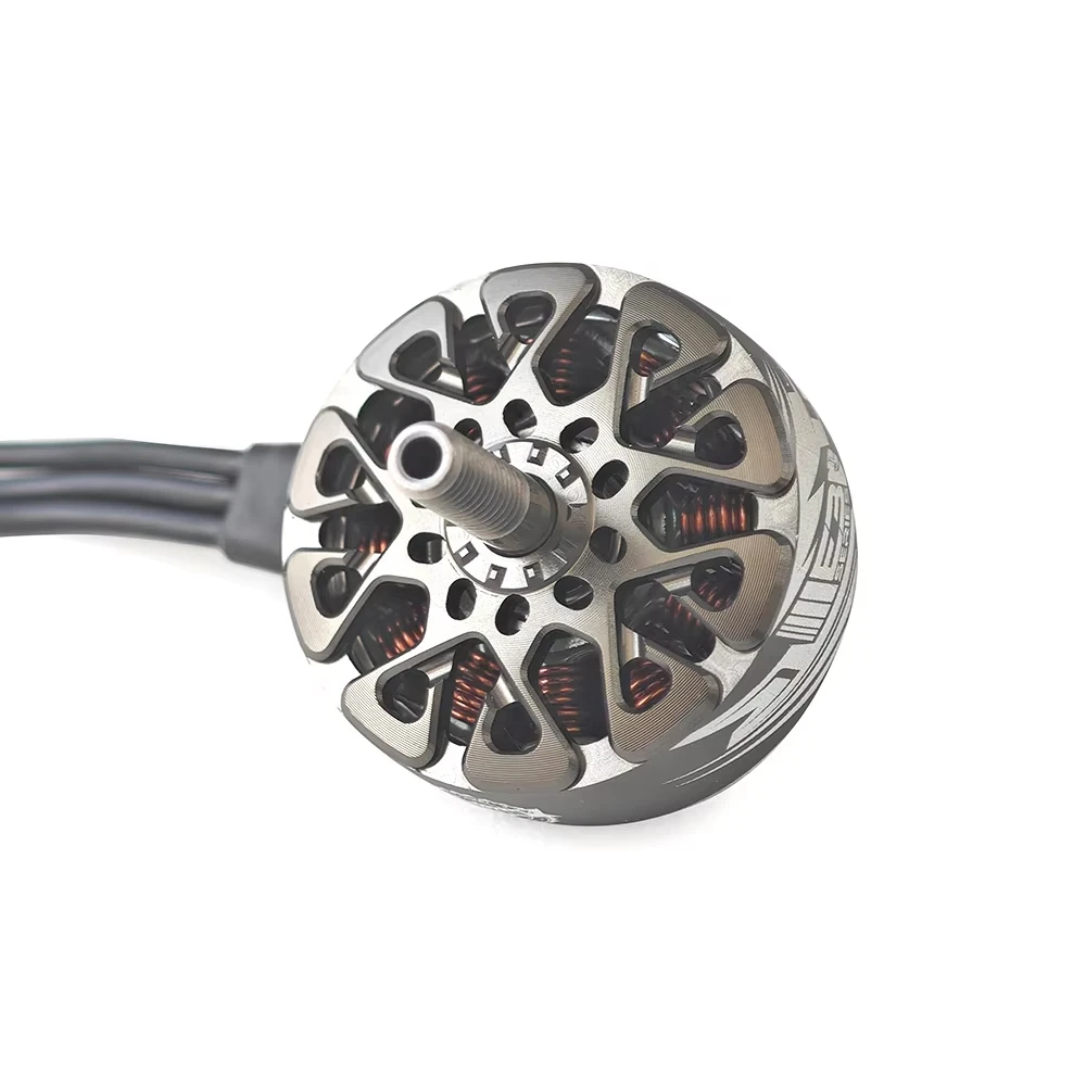 4PCS EMAX ECOIII 2807 1300KV / 1500KV/ 1700KV 3-6S มอเตอร์ไร้แปรง 5 มม.เพลาใช้งานร่วมกับใบพัด 6-7 นิ้วสำหรับโดรนแข่งเอฟพีวี