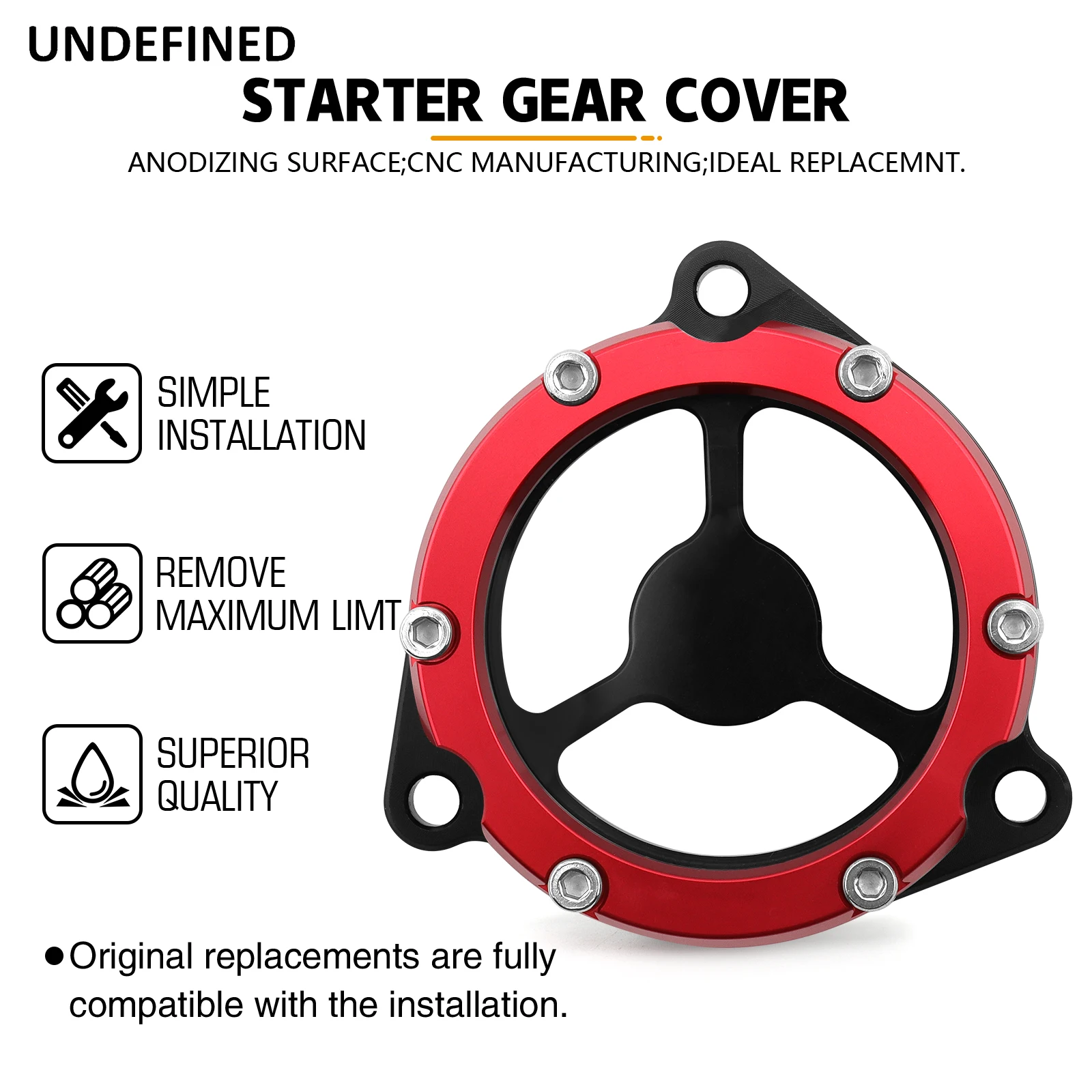 Starter Idle Gear Cover For SUZUKI LTR 450 LTZ 400 DRZ 400E 400S 400SM Motorcycle Accessories DRZ400 LTR450 LTZ400 Crankcase Cap