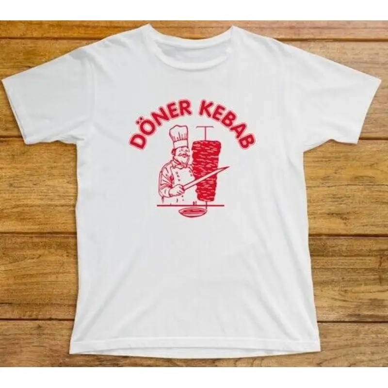 Doner Kebab T Shirt 925 Fast Food Meat Chef Restaurant Turkey Greece Pizza Gyros