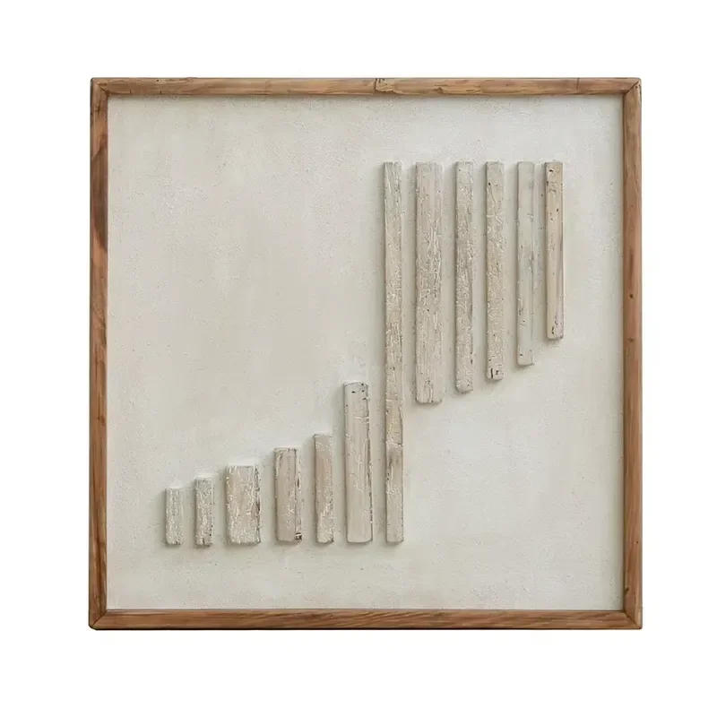 Wall Art Home Wood Decorations Large Abstract Three-dimensional Decorative Painting