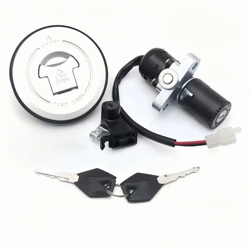 CF 125 -3 -3A CF125 2015-2020 Motorcycle Fuel Gas Cap Ignition Switch Seat Lock Key Kit For CFMOTO CF MOTO CF125-3 CF125-3/3A