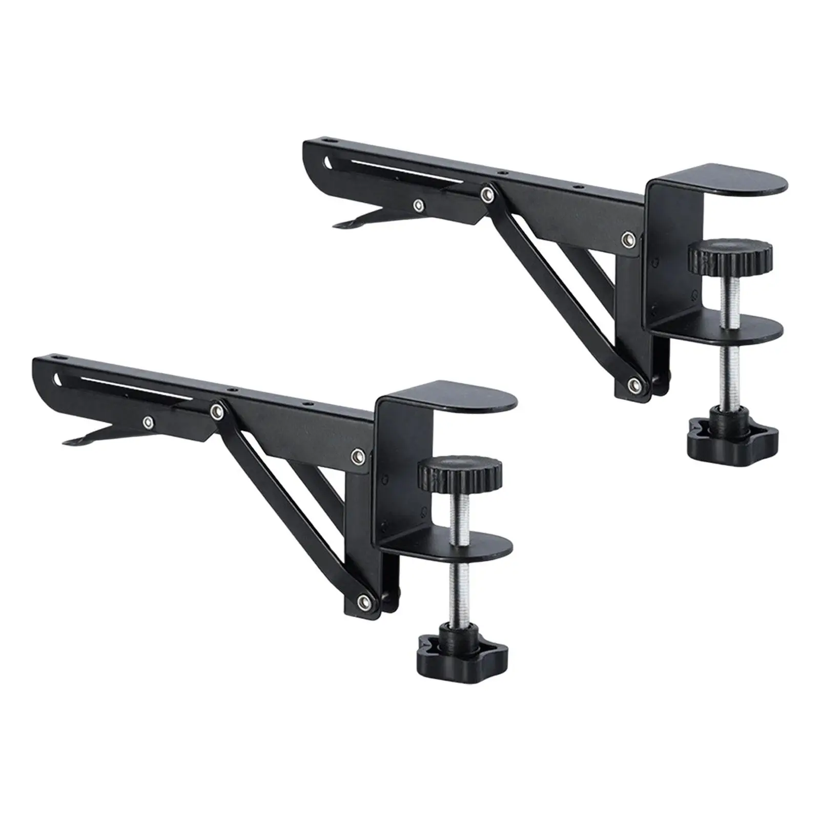 Under Desktop Mouse Keyboard Tray Clamp Sturdy for Pull Out Keyboard Drawer
