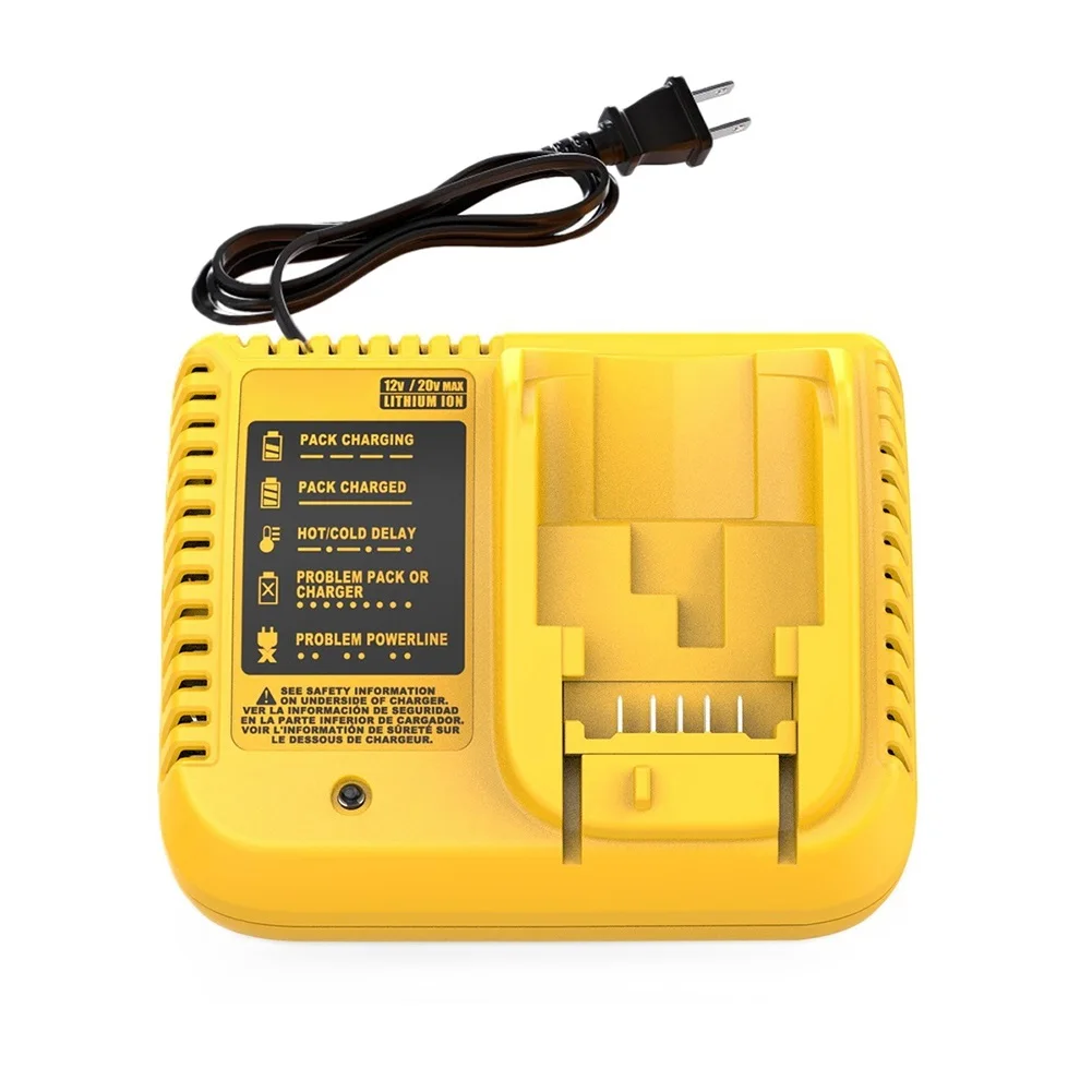 

Для DCB118 Замена зарядного устройства для аккумулятора 12-20 В для DCB120 для DCB200 Электроинструмент Быстрое зарядное устройство Аккумуляторы для DCB118