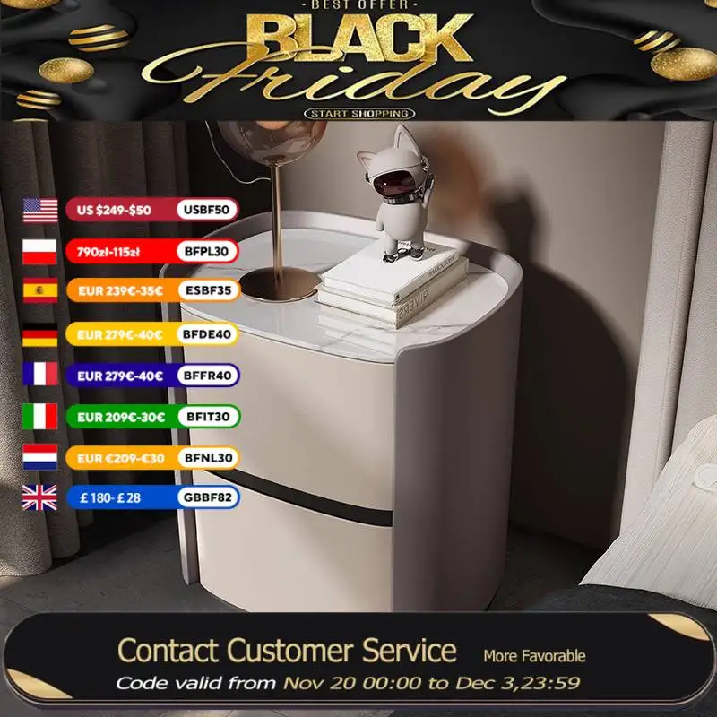 

Lowprofile Bedroom Bedside Table Aesthetic Vintage Minimalist Salon Bedside Table Dressers White Mesitas De Noche Furniture