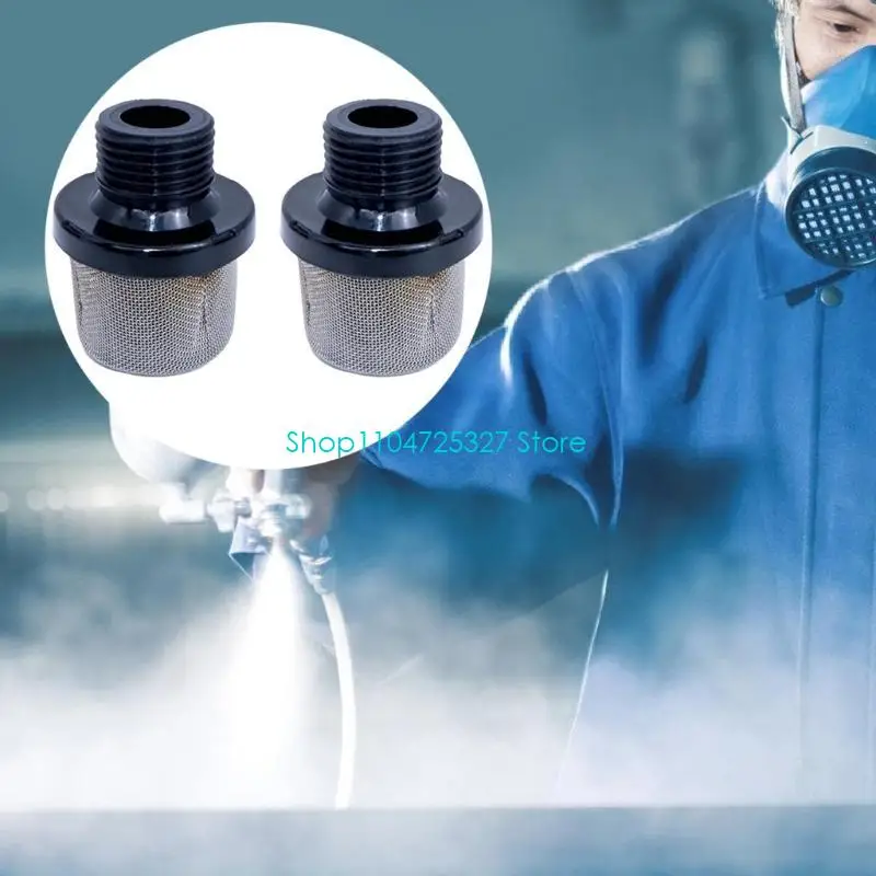 D8KF الفولاذ المقاوم للصدأ 3/4in NPT مرشحات السوائل 35 شبكة متوافقة مع أنظمة رش الطلاء الخالية من الهواء الاحترافية