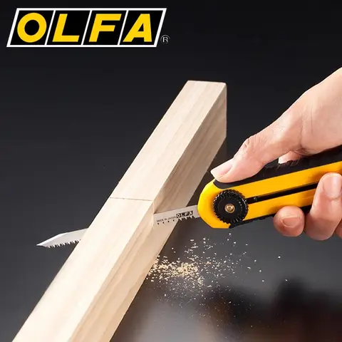 일본 오리지널 OLFA CS-5 2합일 절단기 DIY 수제 소형 톱날 다기능 중형 미공도 스테인리스강 미공 톱날 대체 블레이드: SWB-5/1B, MTB-10B