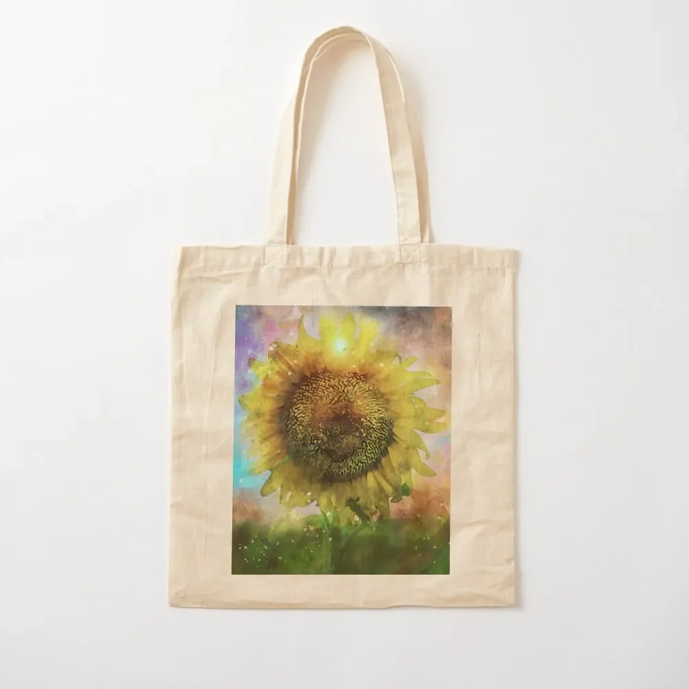 Sunflower in the morning sun Tote Bag Fabric bag Lady bag Beach